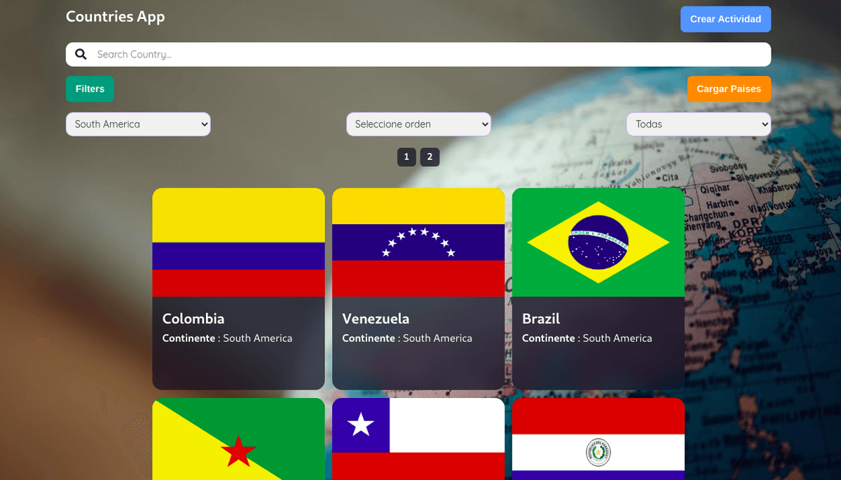 Countries App